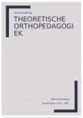 Samenvatting Theoretische Orthopedagogiek