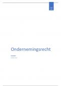 Samenvatting: Ondernemingsrecht, Martens Angelique 