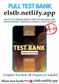 Test Bank to accompany Animal Physiology, 4th Edition by Hill , Wyse & Anderson | Complete Elaborated & Latest Test Bank |All Chapters included |LATEST