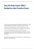 Hesi Rn Peds Exam 2025 / Pediatrics Hesi Practice Exam A 2 year old child recently diagnosed with hemophilia A is discharged home. What information should the nurse include in a teaching plan about home care? A. Minimize interactive play with other childr