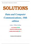 Solutions for Data and Computer Communications, 10th Edition by William Stallings, Chapters 2-27