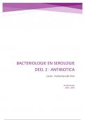 24-24 Bacteriologie deel 2 : antibiotica