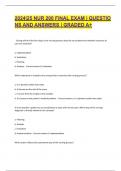 2024|25 NUR 200 FINAL EXAM | QUESTIONS AND ANSWERS | GRADED A+