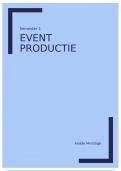 Samenvatting -  Event productie