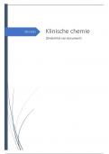 Klinische chemie aandoeningen met referentiewaarden