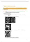 Samenvatting deel Neurochirurgie 