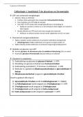 Samenvatting celbiologie 1 hoofdstuk 9: chemotroop energie metabolisme, glycolyse en fermentatie