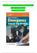 TEST BANK - Nancy Caroline’s Emergency Care in the Streets, 9th  Edition by Nancy Caroline Chapters 1 - 53 | All Chapters