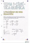 Apuntes del tema cinética química 