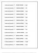 Organic Chemistry II Exam 2 Study Guide questions with answers