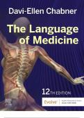 TEST BANK The Language of Medicine (12th Edition) Davi-Ellen Chabner