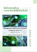 Samenvatting -  Informatica voor bedrijfsbeleid (S. Verboven - 2024)