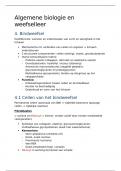 Samenvatting -  Algemene biologie en weefselleer 4 - Connective