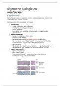 Samenvatting -  Algemene biologie en weefselleer 5 - Muscle