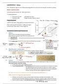 Samenvatting HFST 1: Water | Toegepase Plantkunde: Fysiologie