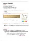 Samenvatting HFST 4: Fotosynthese | Toegepase Plantkunde: Fysiologie