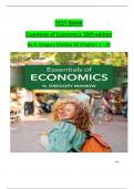  TEST BANK Essentials of Economics 10th edition by N. Gregory Mankiw All Chapters 1 - 24