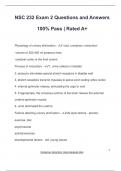 NSC 232 Exam 2 Questions and Answers 100% Pass | Rated A+