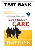 Emergency Care , 14th Edition