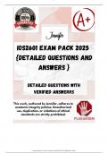 IOS2601 EXAM PACK 2025  {DETAILED QUESTIONS AND ANSWERS }