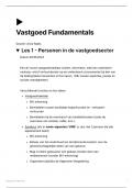 Vastgoedfundamentals + Voorbeeldexamen!  - VDO Vastgoedmakelaar Eerste Jaar 