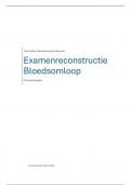 Examenreconstructies Bloedsomloop MA1  met & zonder oplossingen