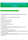 RN ATI capstone proctored comprehensive assessment Form A Exam  (2024/2025) with NGN Questions and Verified Rationalized Answers, 100% A+ Graded