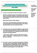 ATI NUTRITION PROCTORED FORM B EXAM (2024/2025) WITH NGN QUESTIONS AND VERIFIED RATIONALIZED ANSWERS 100% A+ GRADE