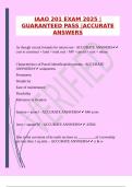 IAAO 201 EXAM 2025 |GUARANTEED PASS |ACCURATE ANSWERS