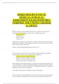 2024|25 HESI RN EVOLVE MEDICAL-SURGICAL  ASSIGNMENT EXAM-WITH 100% VERIFIED  SOLUTIONS | GRADED A+ NEW!!!