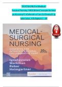 Test Bank For Medical-Surgical Nursing 10th Edition Concepts for Interprofessional Collaborative Care by Donna Ignatavicius, M. Linda Workman 9780323612425 Chapter 1-69 Complete Guide .