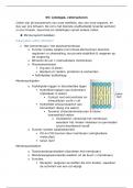 Samenvatting - celstructuren 