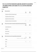 WGU C213 ACCOUNTING FOR DECISION MAKERS PRE-ASSESSMENT EXAM QUESTIONS AND VERIFIED ANSWERS LATEST 2024/2025 | WGU C213 ACCOUNTING FOR DECISION MAKERS EXAM