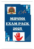 MIP1501  EXAM PACK  2025 