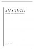 Statistics I UC3M - COMPLETE COURSE CONTENTS