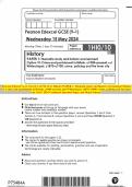 Pearson Edexcel Level 1/Level 2 GCSE (9–1) History PAPER 1: Thematic study and historic environment Option 10: Crime and punishment in Britain, c1000–present and Whitechapel, c1870–c1900: crime, policing and the inner city MAY 2024 Combined Question Paper