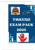 TMS3725  EXAM PACK  2025 