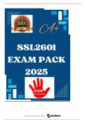 SSL2601  EXAM PACK  2025 