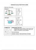 Dosage calculation and med administration 