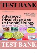 Complete Test Bank for Advanced Physiology and Pathophysiology: Essentials for Clinical Practice 1st Edition by Nancy Tkacs   ISBN:9780826177070| Complete Guide A+