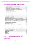 samenvatting Orthopedagogiek: Handicaps