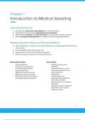 NHA CCMA Lesson 1 .1 Introduction to Medical Assisting