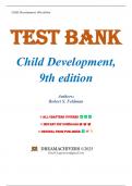 Test Bank For Child Development 9th Edition By Robert S. Feldman (All Chapters 1-13)