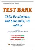 Test Bank For Child Development and Education 7th Edition By Teresa M. McDevitt (All Chapters 1-15)