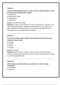 Fully verified answers and questions for RN ATI Pharmacology Exam Retake (2024/2025), ensuring 100% accuracy and success in your exam.