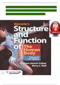 Test Bank Memmlers Structure and Function of the Human Body 12th Edition Cohen Questions with correct Answers Grade A+.