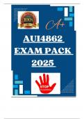 AUI4862  EXAM PACK  2025 