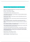 Davita Exam Questions and Answers 2025