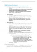 Extensive summary and class notes of Toxicology and Development (AB_1026) - Minor Biomedical Topics in Health Care