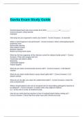 Davita Exam Study Guide latest updated